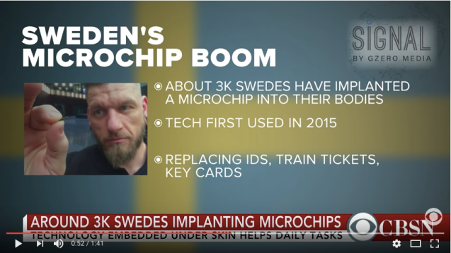 Sweden microchip implants